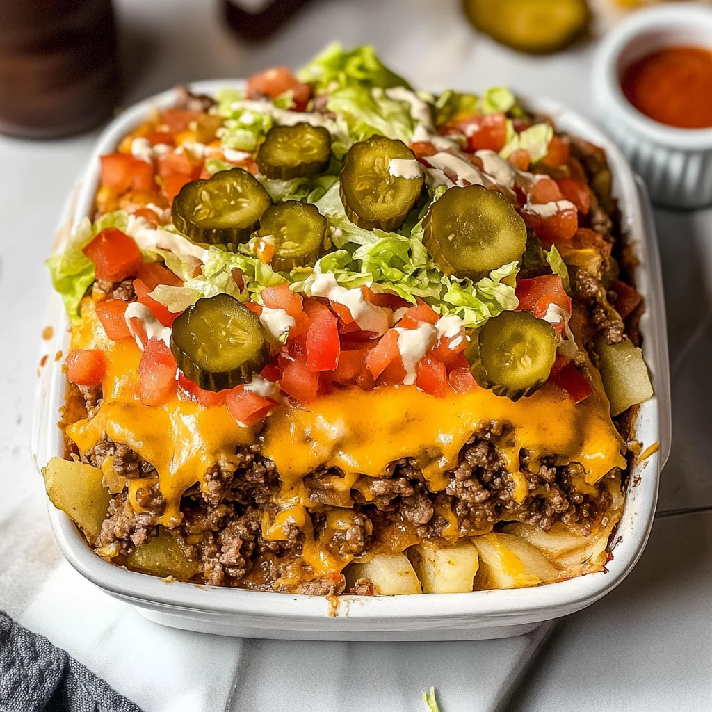 Big Mac Casserole