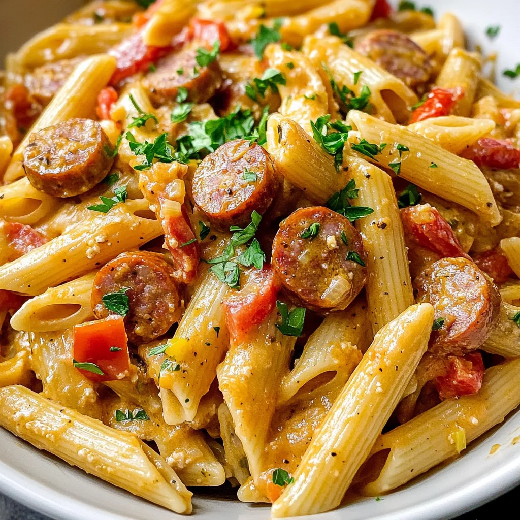 Cajun Sausage Pasta