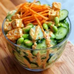 Creamy Asian Cucumber Salad Bowl Recipe