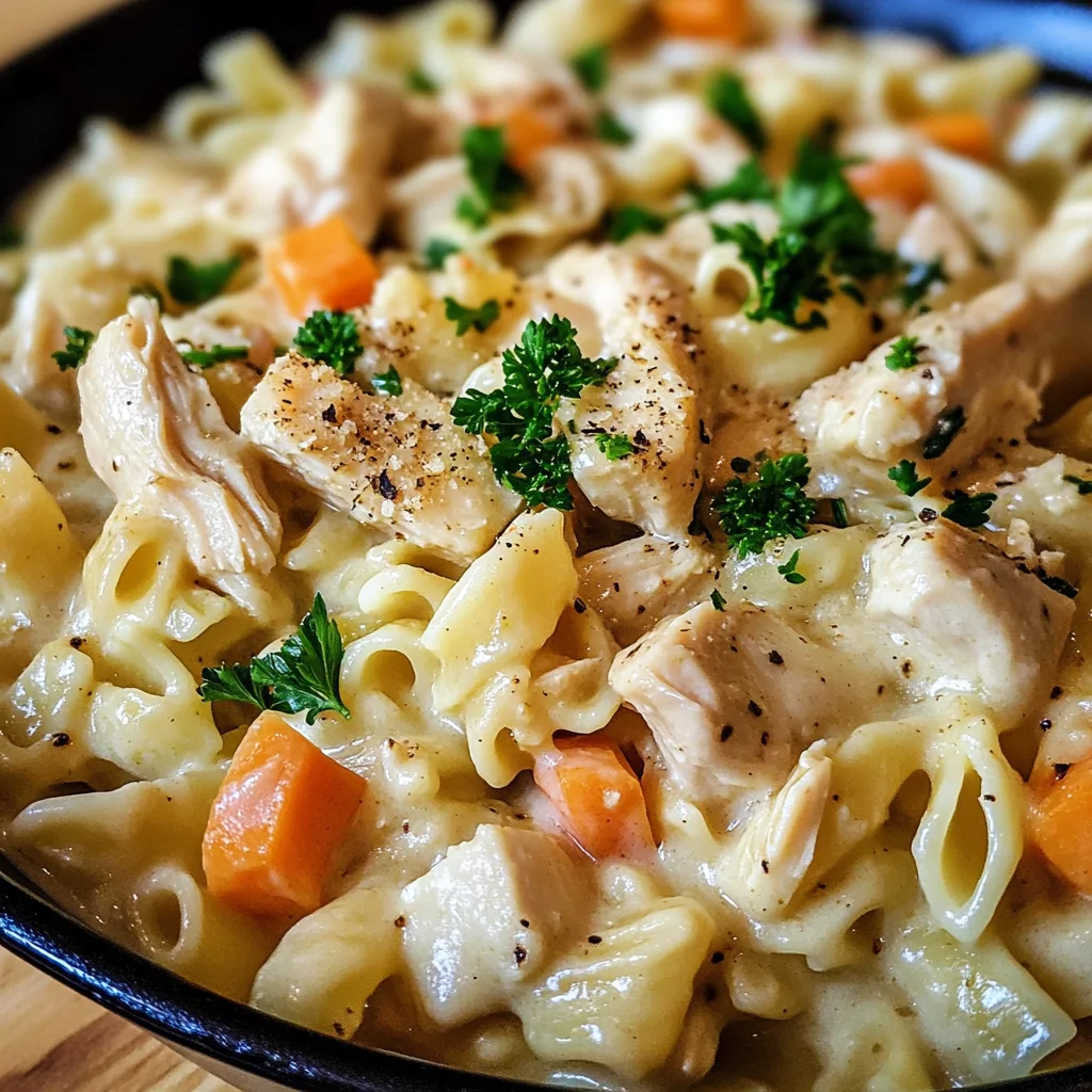 Creamy Chicken Pot Pie Pasta