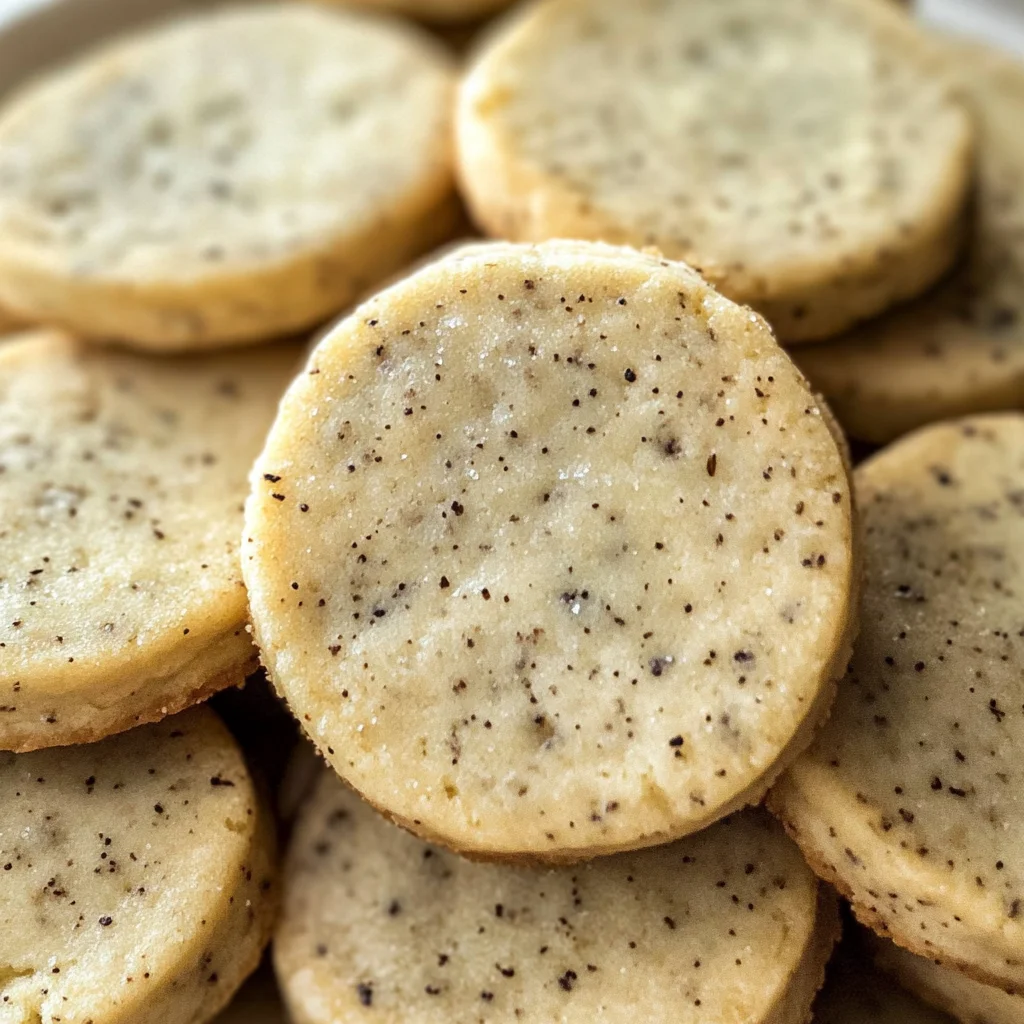 Earl Grey Shortbread Cookies