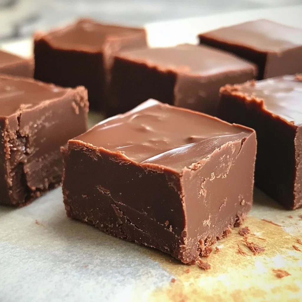 Easy Chocolate Fudge Recipe