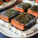 Easy Hawaiian Spam Musubi with Sushi Nori Seaweed