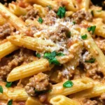 High Protein Creamy Beef Pasta Recipe for Quick Weeknight Dinners