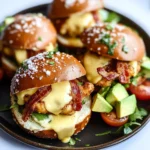 Honey Mustard BLT Chicken Sliders