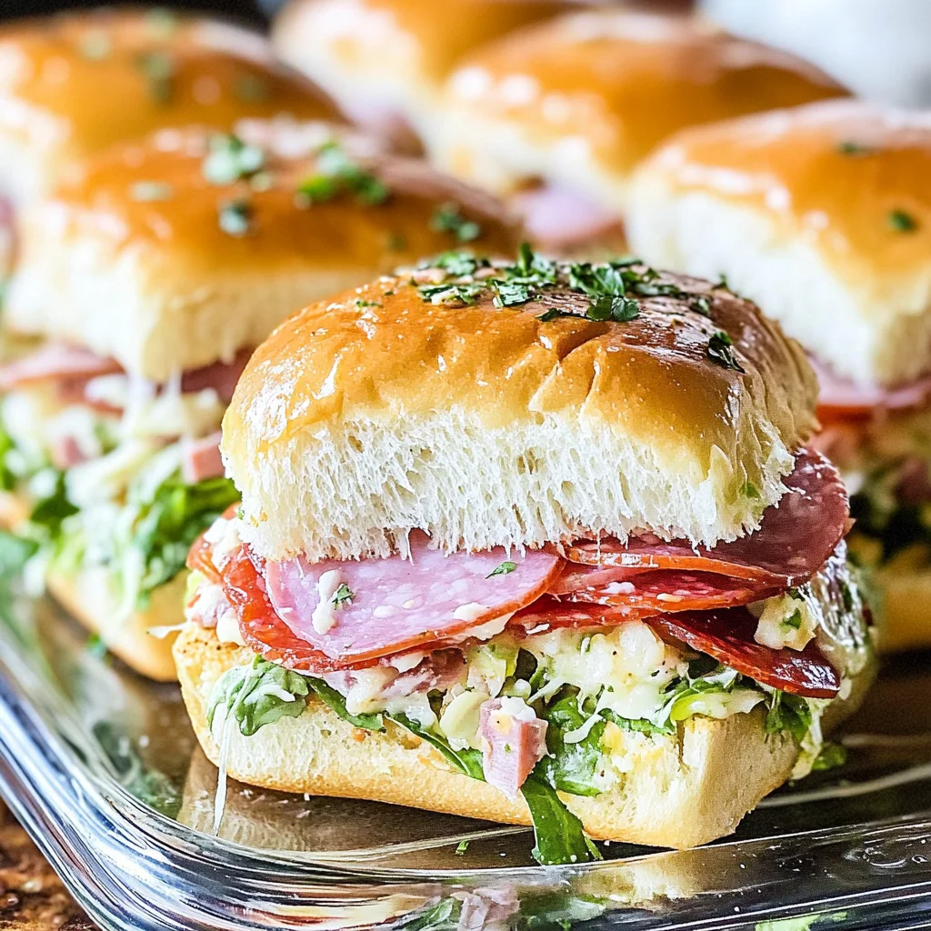 Italian Grinder Sliders