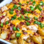Loaded Chicken and Potato Casserole
