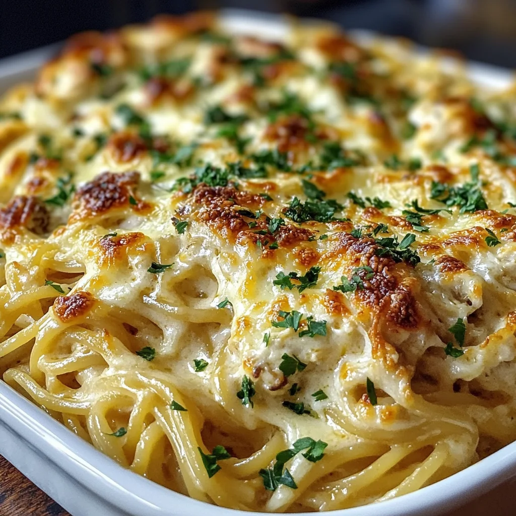 Monterey Chicken Spaghetti Bake
