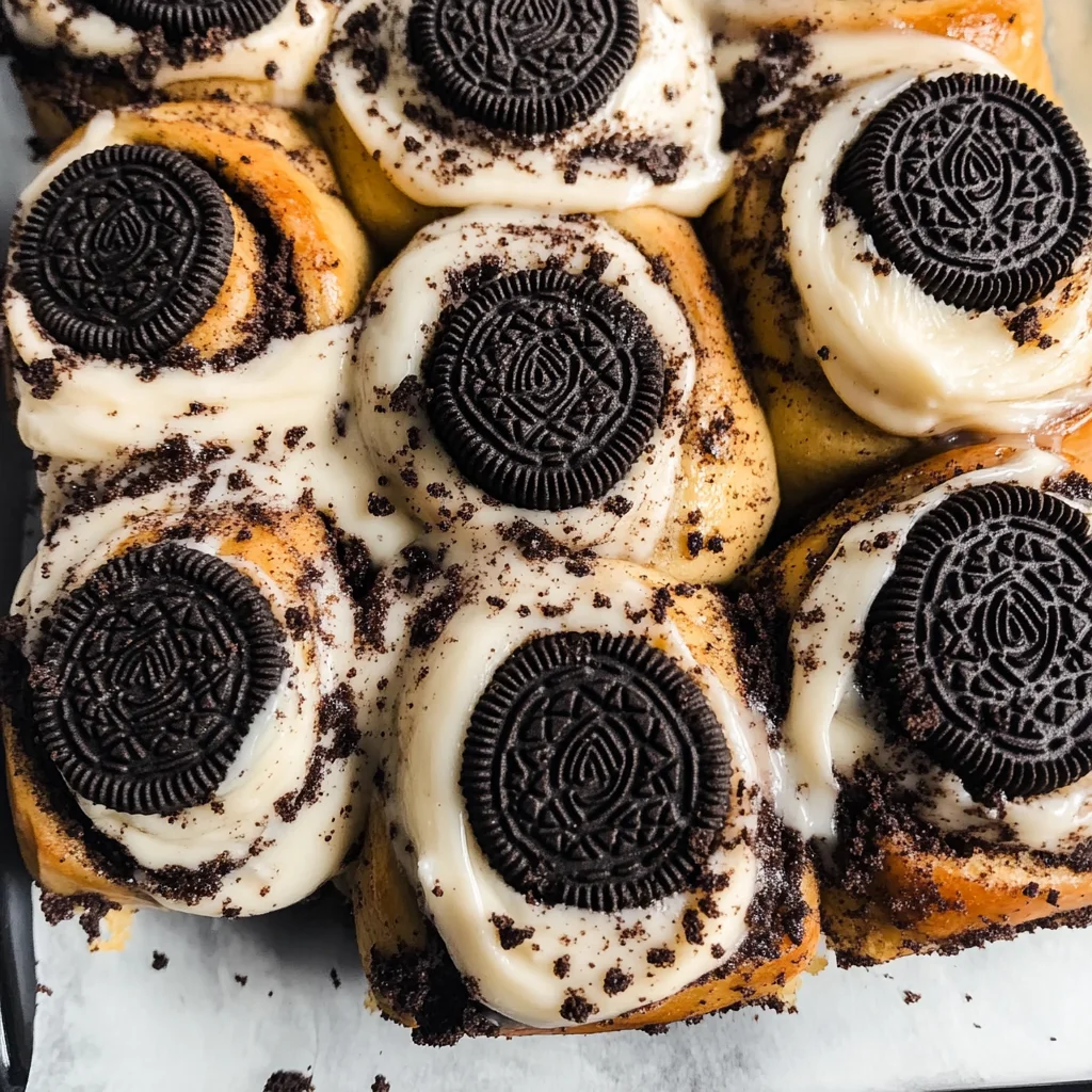 Oreo Cinnamon Rolls