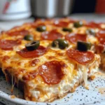 Pizza Cottage Cheese Bake