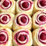 Sourdough Raspberry Lemon Rolls