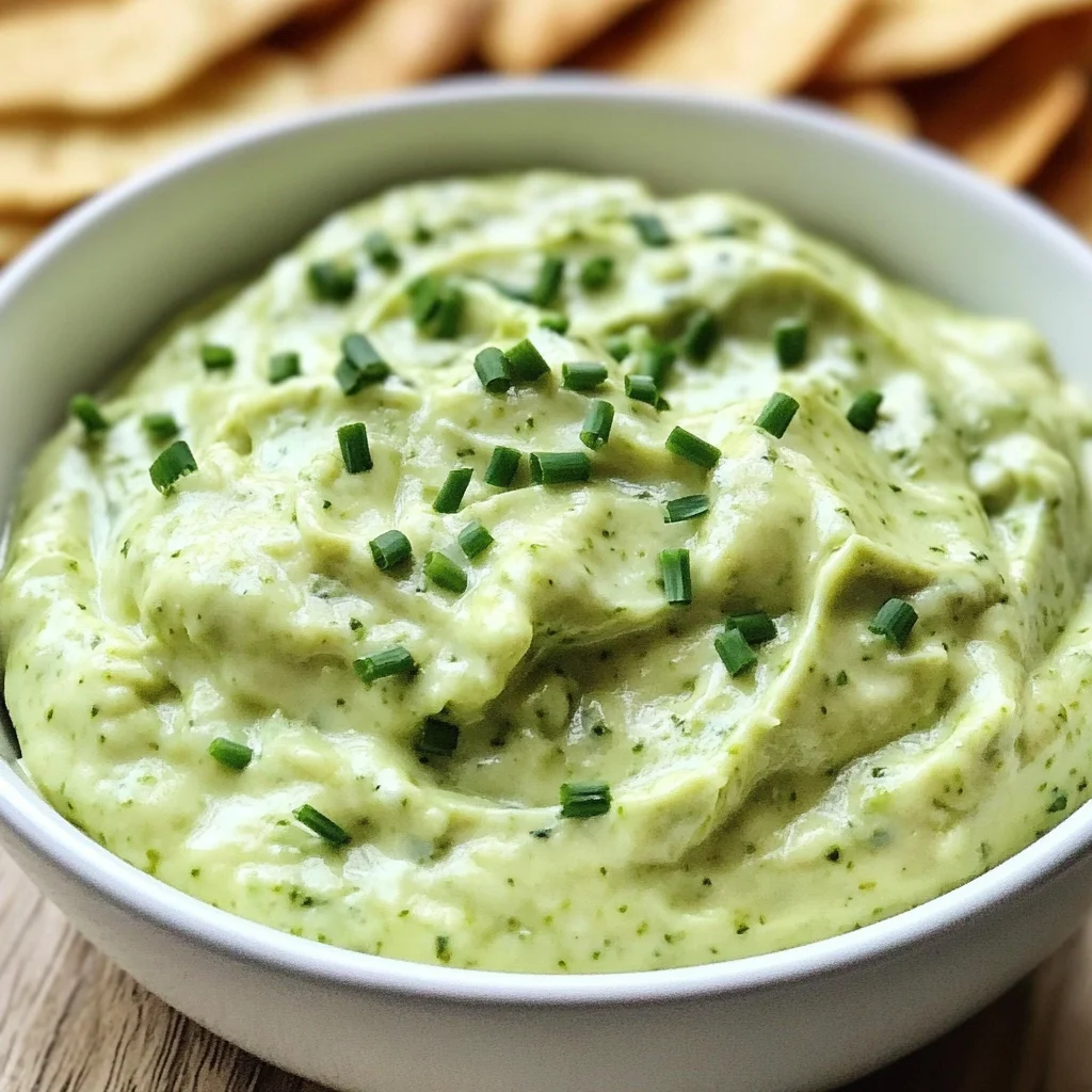 5-Minute Avocado Ranch Dip with Greek Yogurt