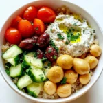 5-Minute Mediterranean Bowl – Healthy Lunch Meal Prep Recipe
