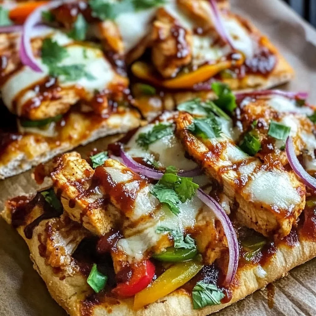 BBQ Chicken Flatbreads