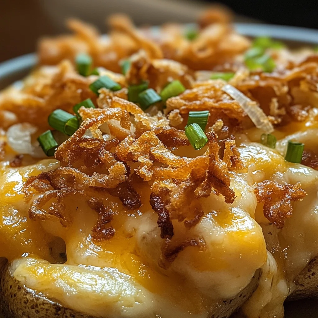 Cheesy Mississippi Mud Potatoes