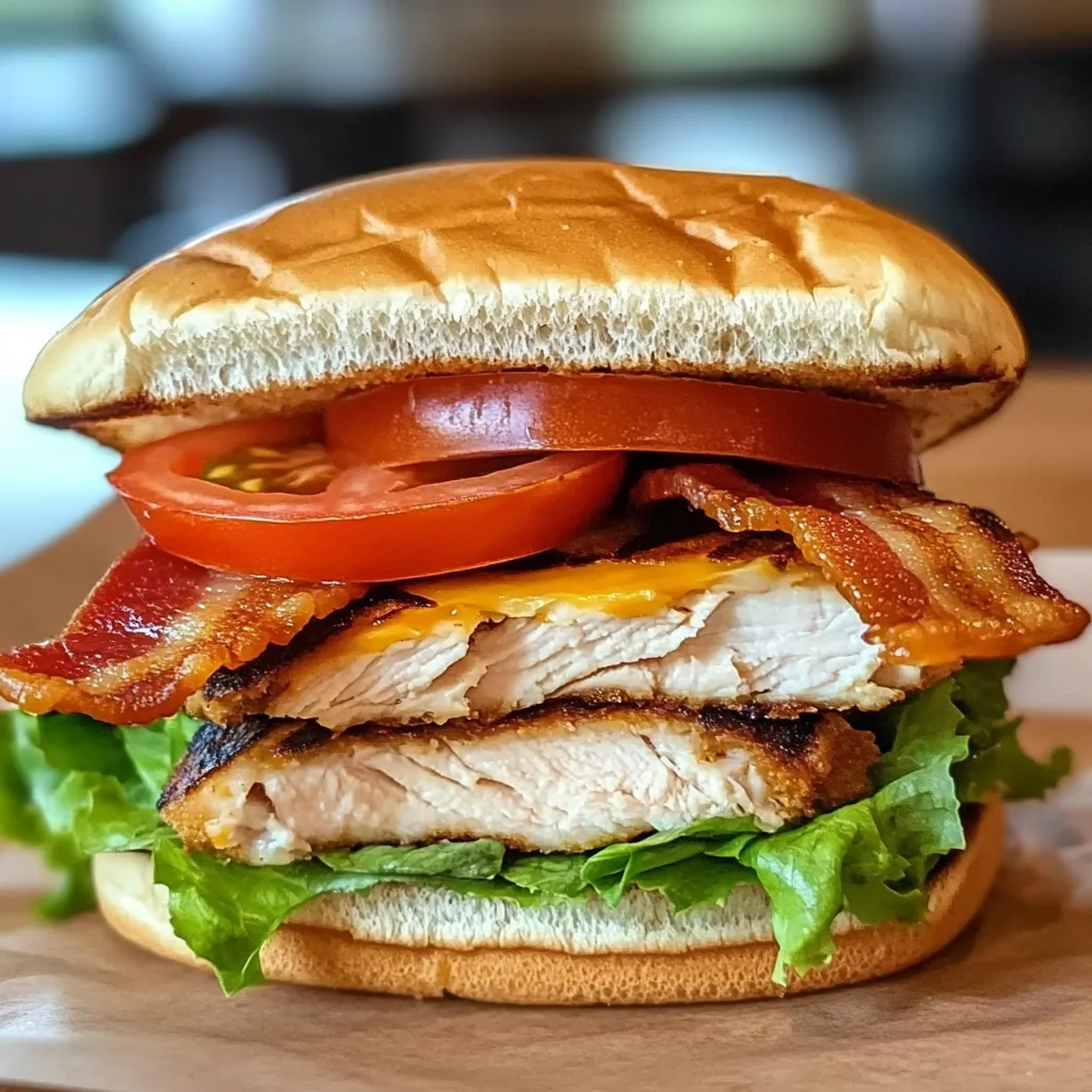 Chick-fil-A Grilled Chicken Club Sandwich