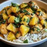 Coconut Pineapple Chicken Curry
