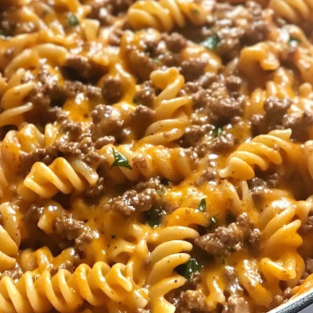 Creamy Beef Pasta Recipe