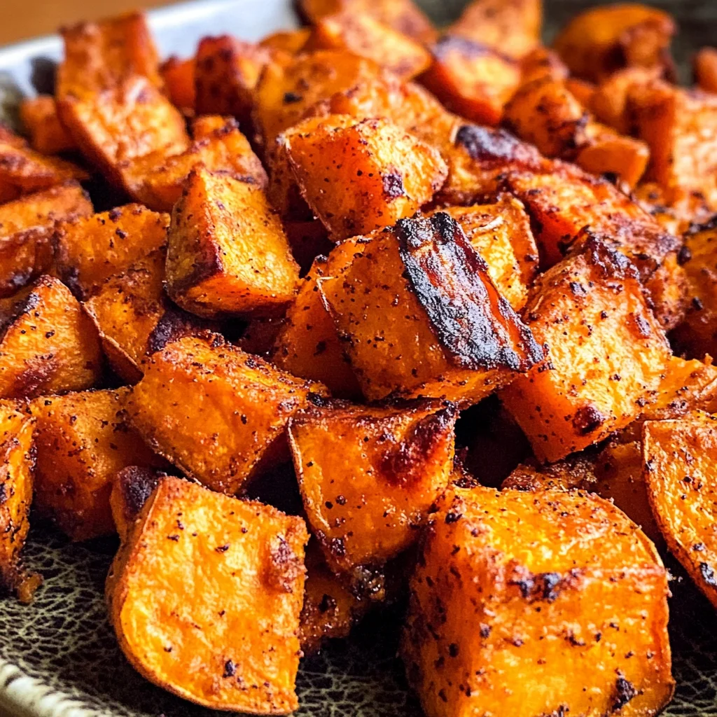 Crispy Roasted Sweet Potatoes