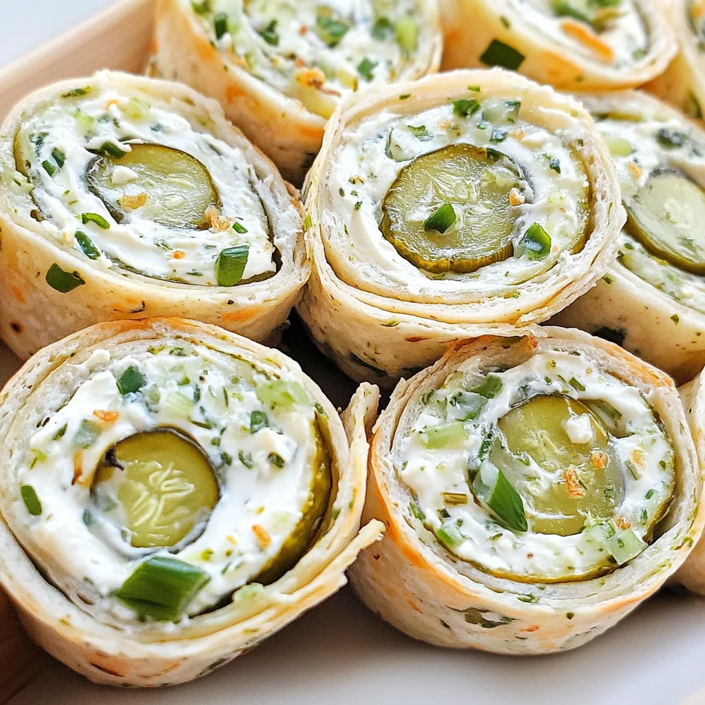 Dill Pickle Pinwheels