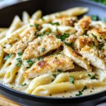 Garlic Parmesan Chicken Pasta