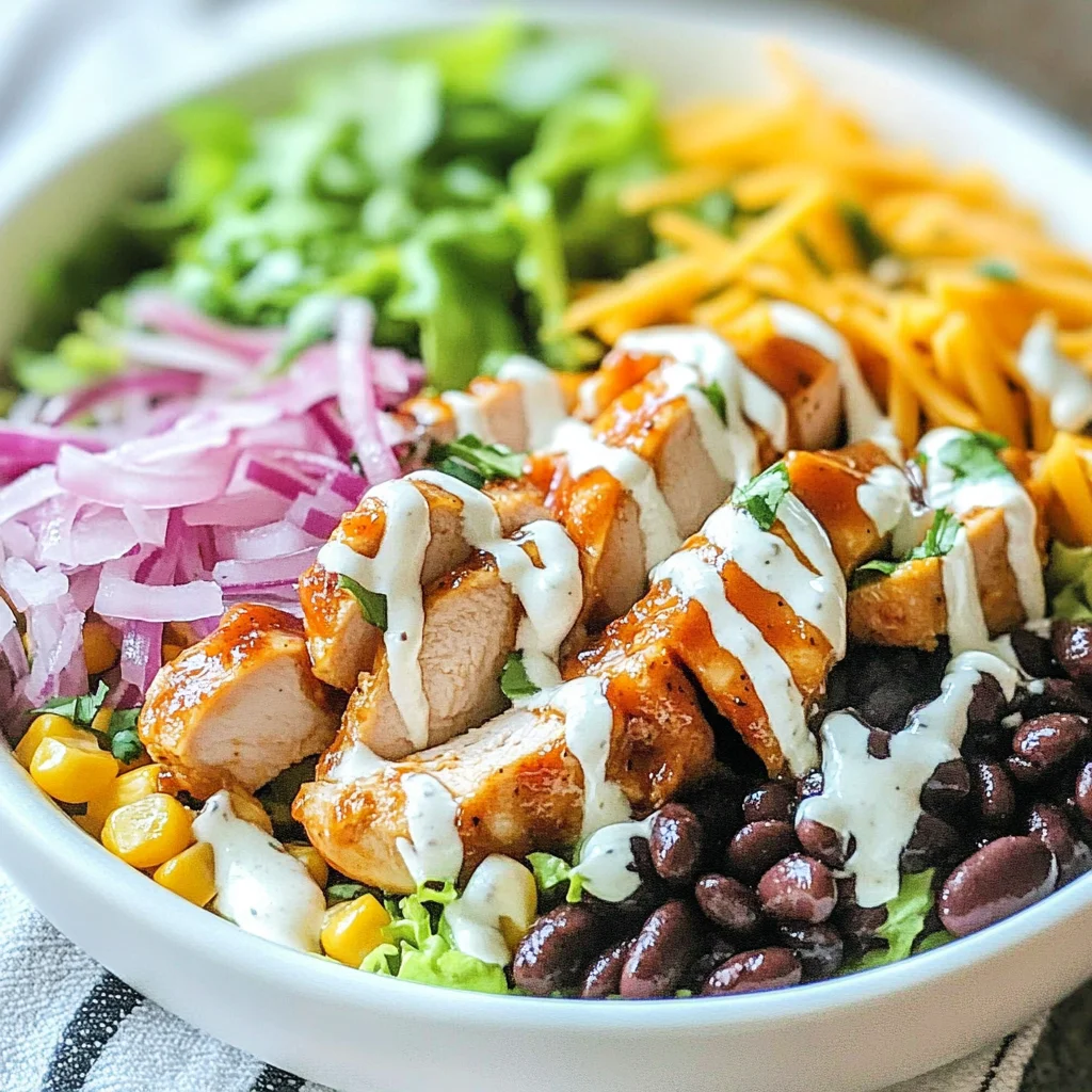 Honey BBQ Chicken Bowls