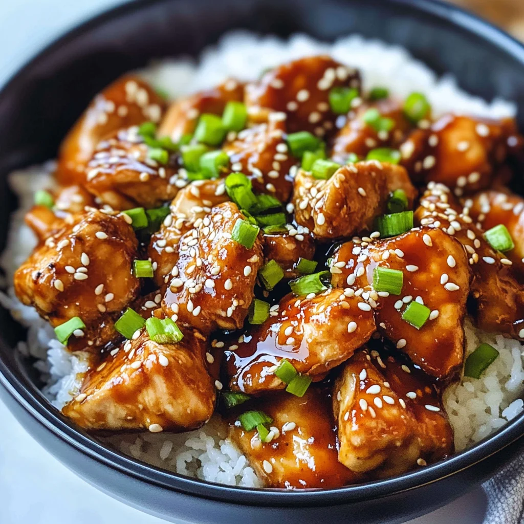 Instant Pot sesame chicken