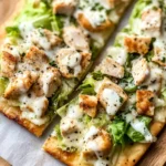 Irresistible Chicken Caesar Flatbread