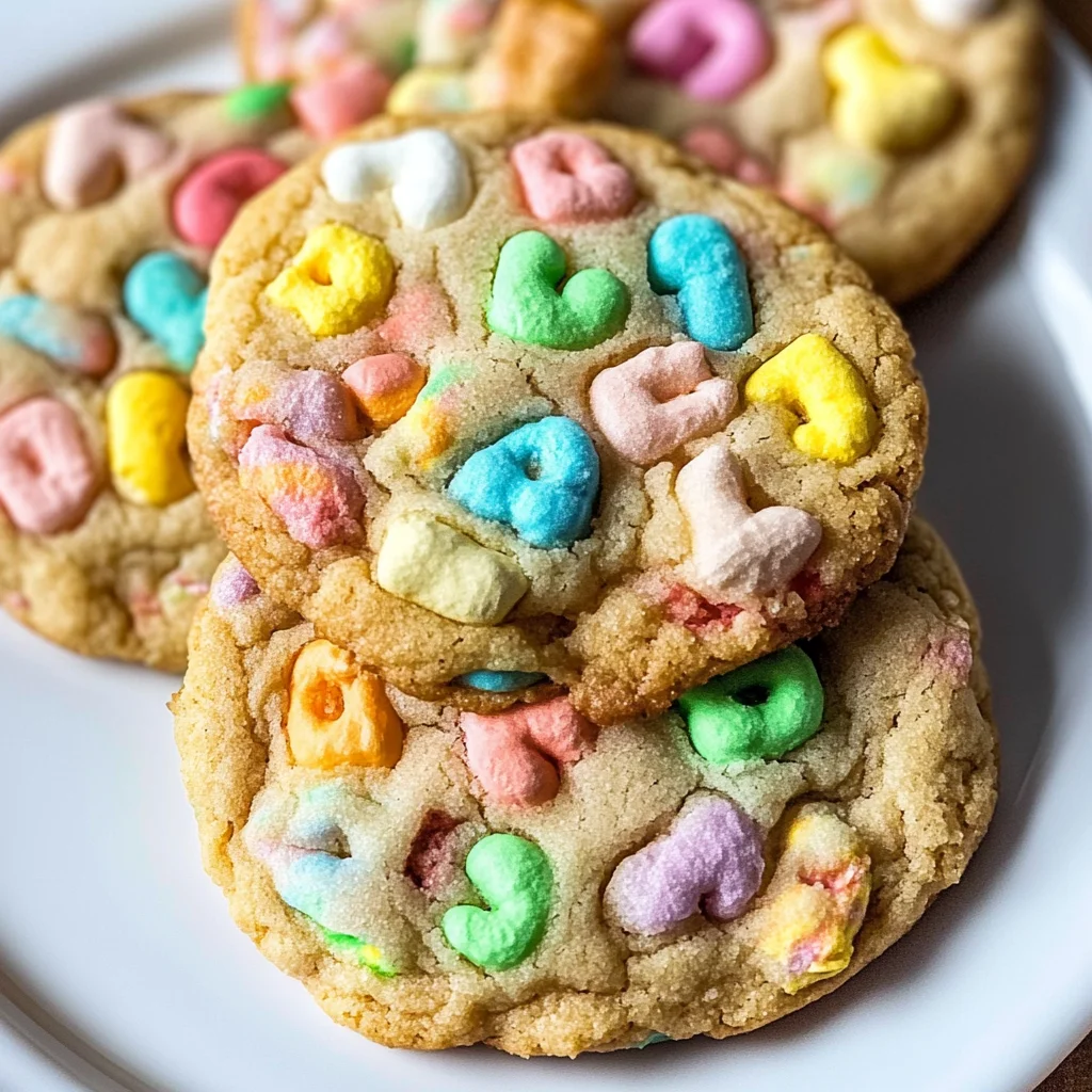 Lucky Charms Cookies