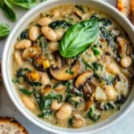 One-Pot White Bean Mushroom Stew
