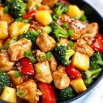 One Pan Pineapple Teriyaki Chicken