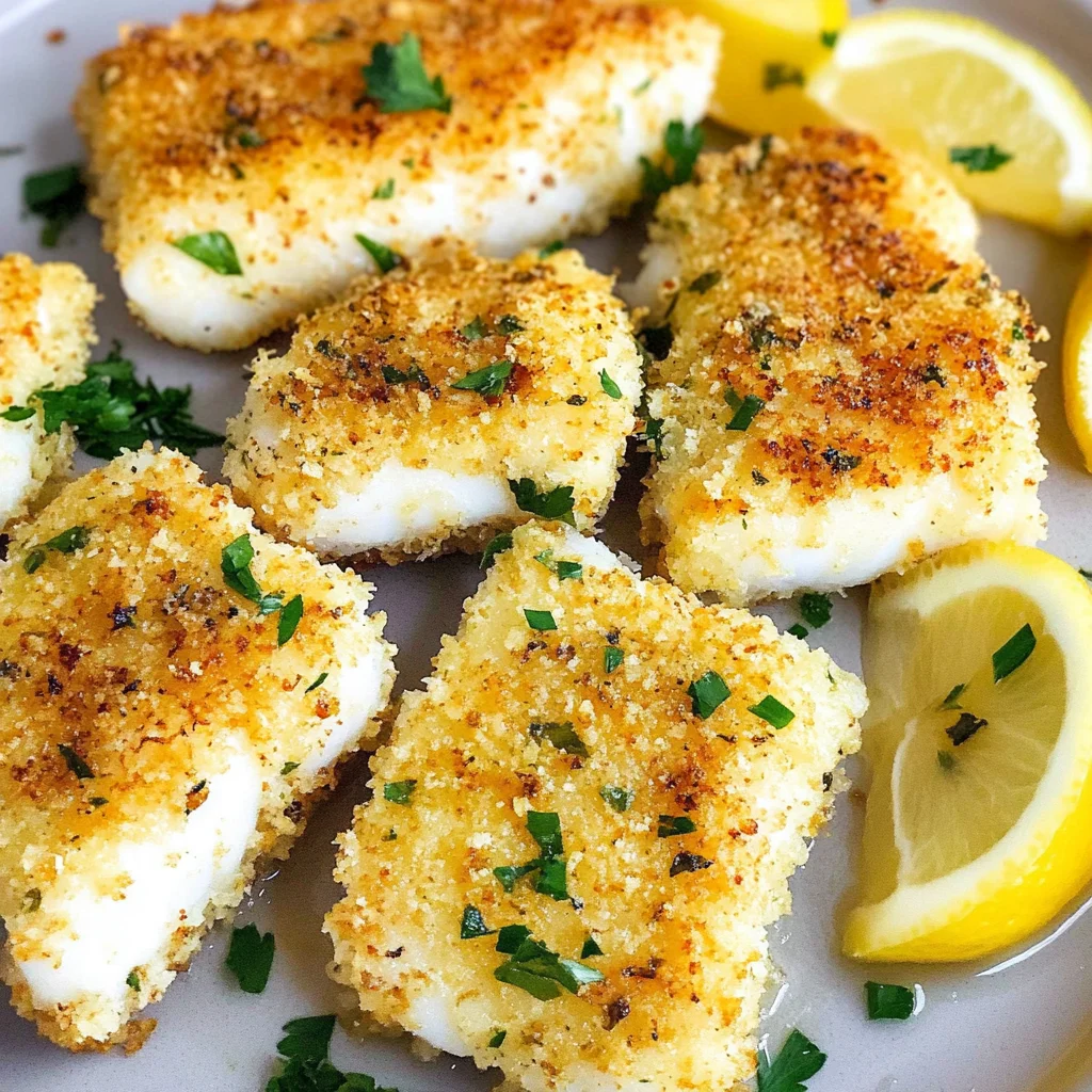 Panko Crusted Cod (Oven and Air Fryer)