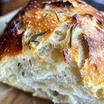 Rosemary Parmesan Artisan Bread
