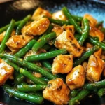 Speedy Chicken and Green Beans