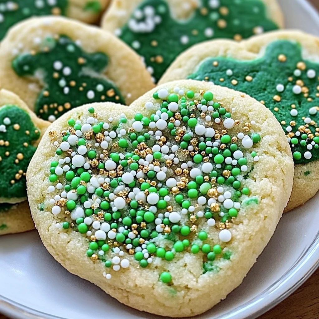 St Patrick's Day Sugar Cookies