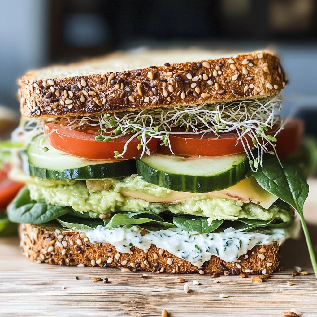 The Ultimate Veggie Sandwich