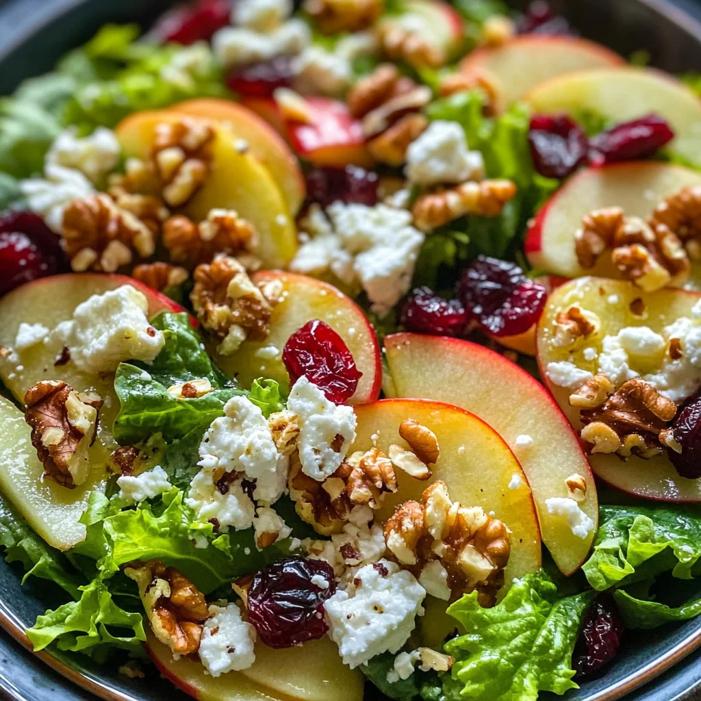 5 Fall Flavors: Honeycrisp Apple Feta Salad