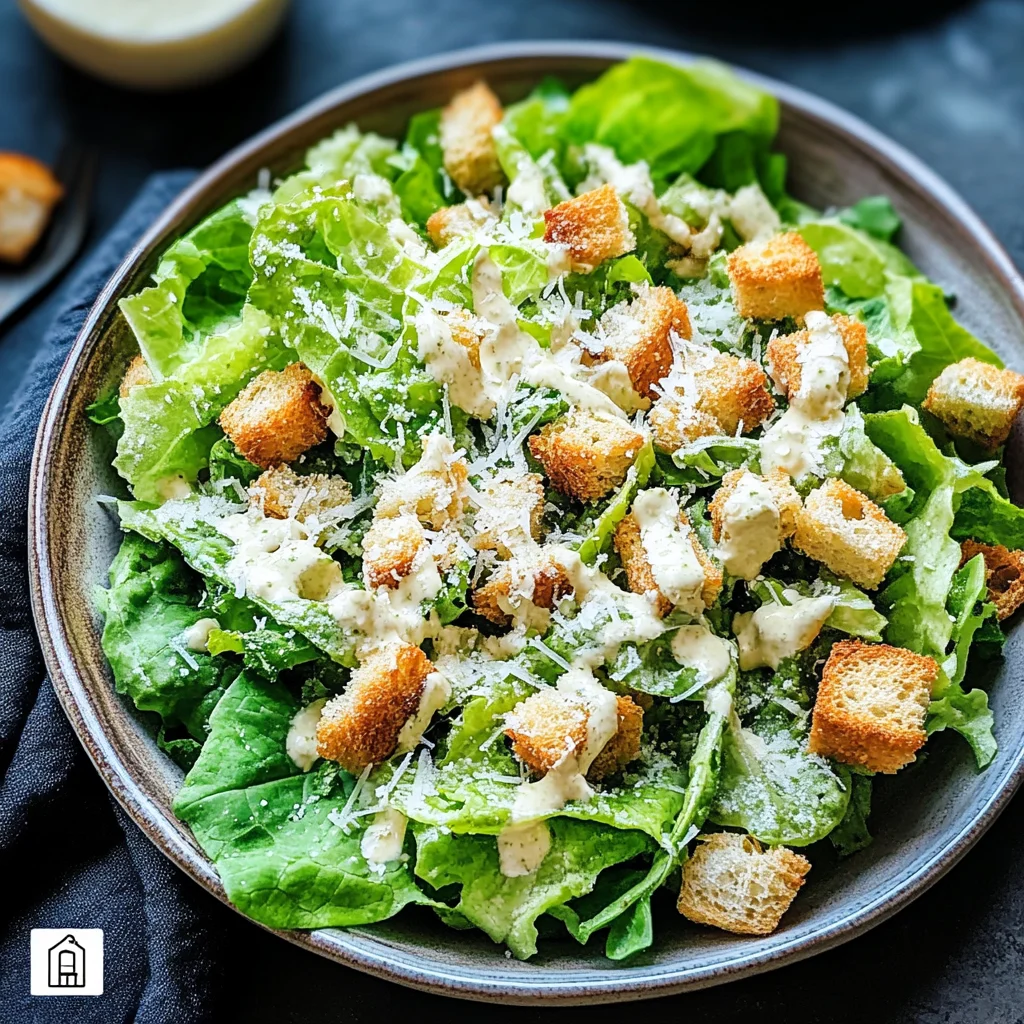 Best Caesar Salad Recipe with Salad Dressing from Scratch