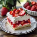 Best Strawberry Poke Cake
