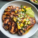 Caribbean Jerk Chicken with Pineapple Salsa
