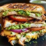 Chicken Avocado Melt Sandwich