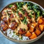 Chicken and Sweet Potato Bowls