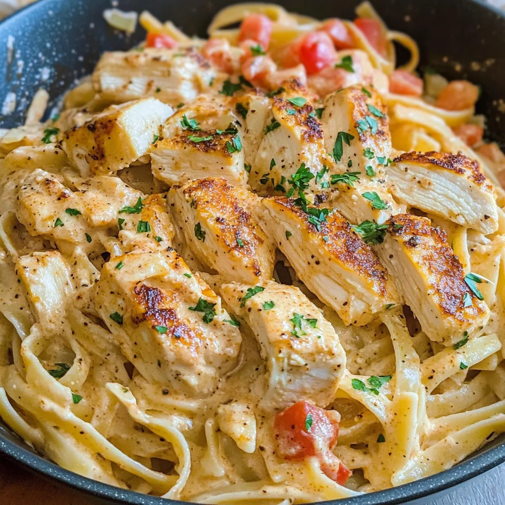Creamy Cajun Chicken Pasta