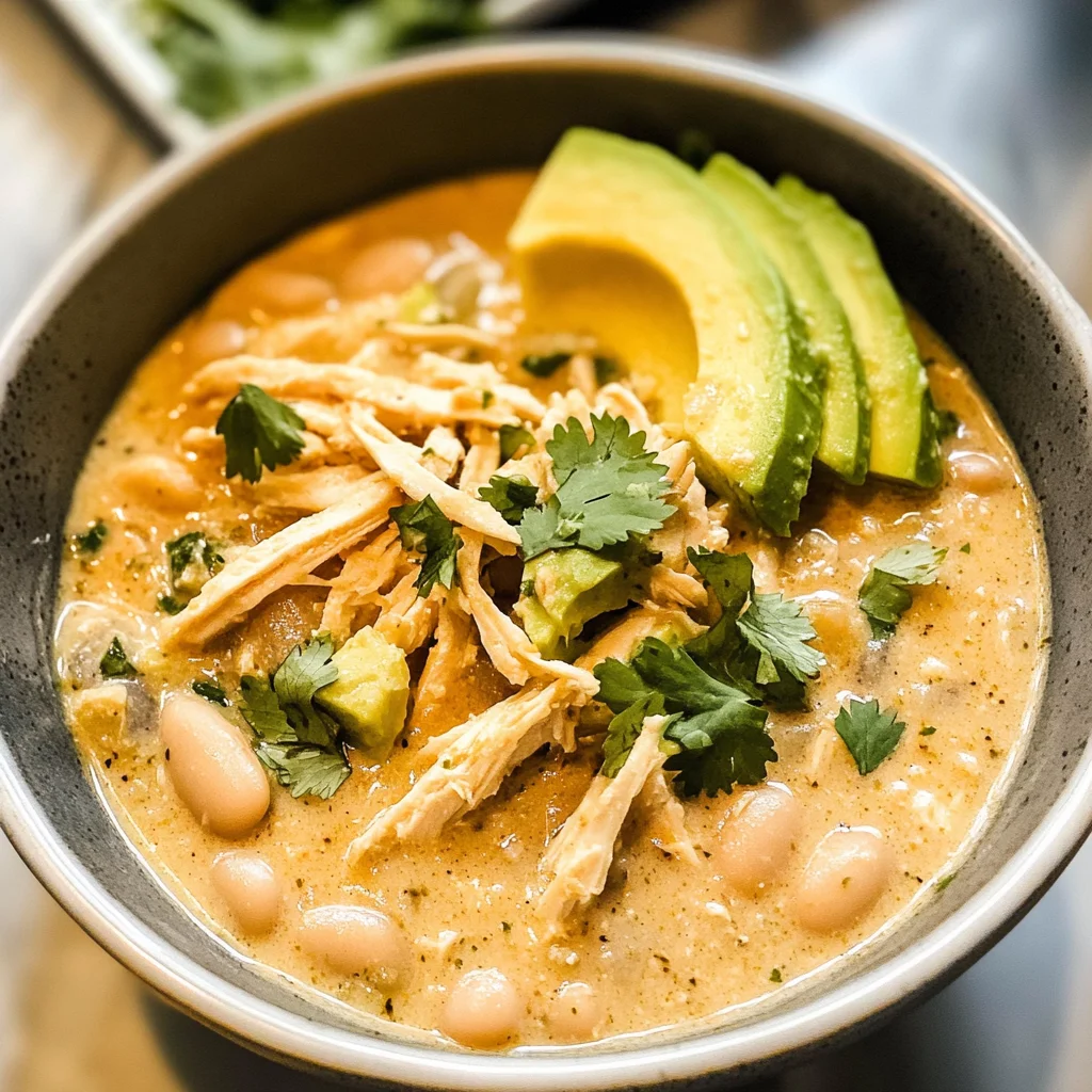 Creamy White Chicken Chili Recipe