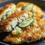 Crispy Dill Pickle Parmesan Chicken