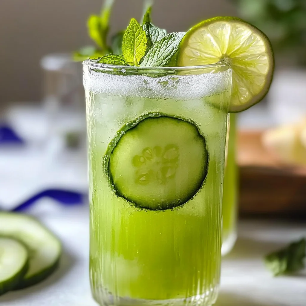 Cucumber Lime Mocktail