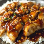 Easy Bourbon Chicken