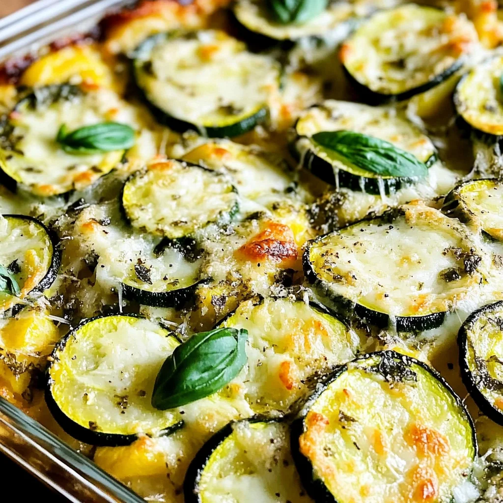 Easy Cheesy Zucchini Bake