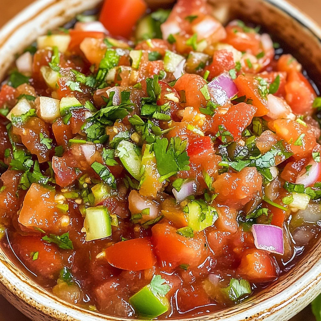 Fresh Salsa Recipe (5 Minutes)