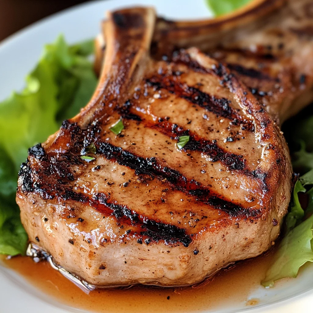 Grilled Pork Chop Marinade